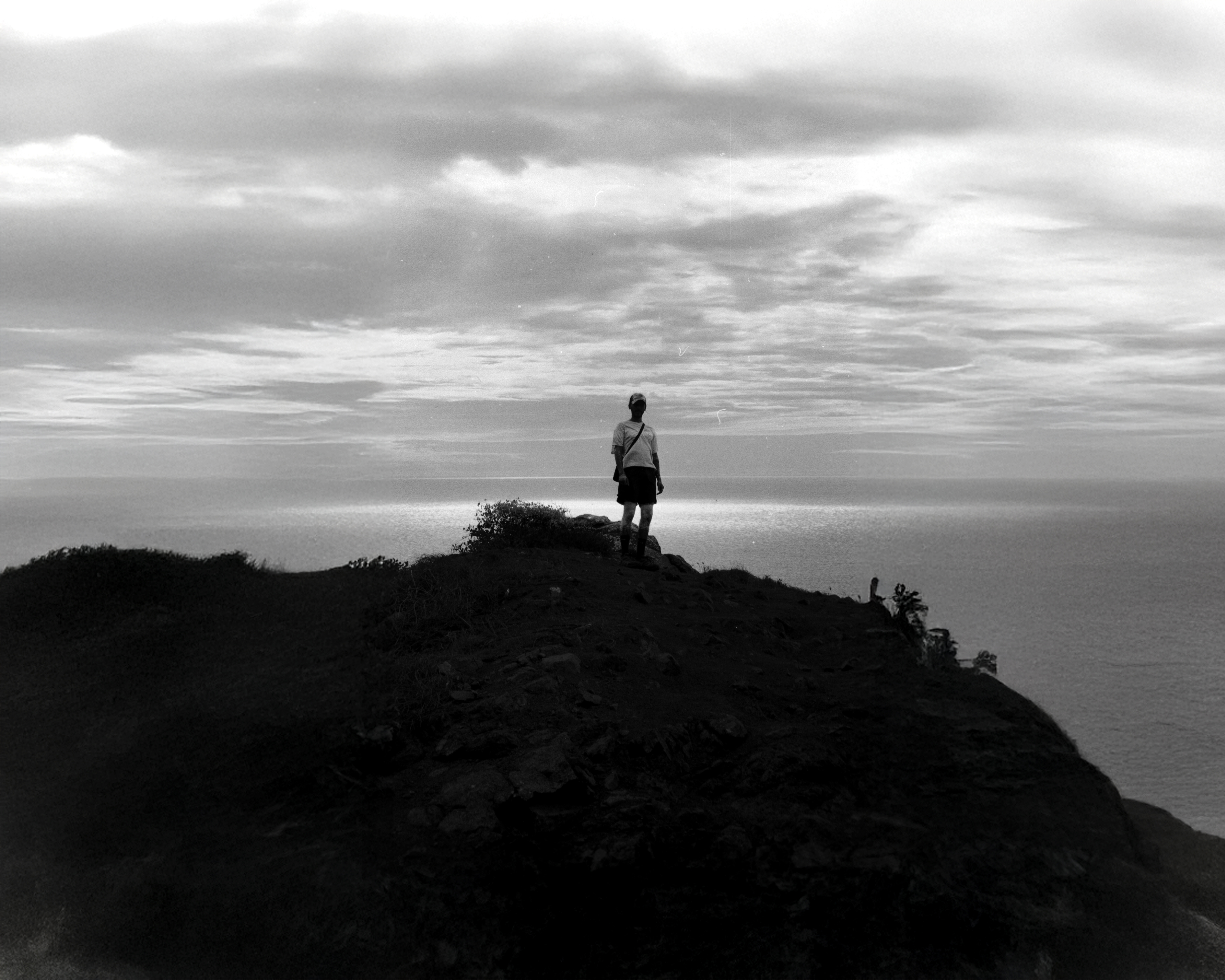 El eco me engaña — Fotografía en blanco y negro de la costa de Baja California